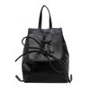 Stylish Korean Bowknot Backpack For Women Trendy Fashionable Handbag With Soft Pu Material