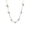 Gypsy Double Stacked Wearing Imitation Pearl Necklace Femininity Fashion Size Pearl Collarbone Chain French Retro Neck Chain
