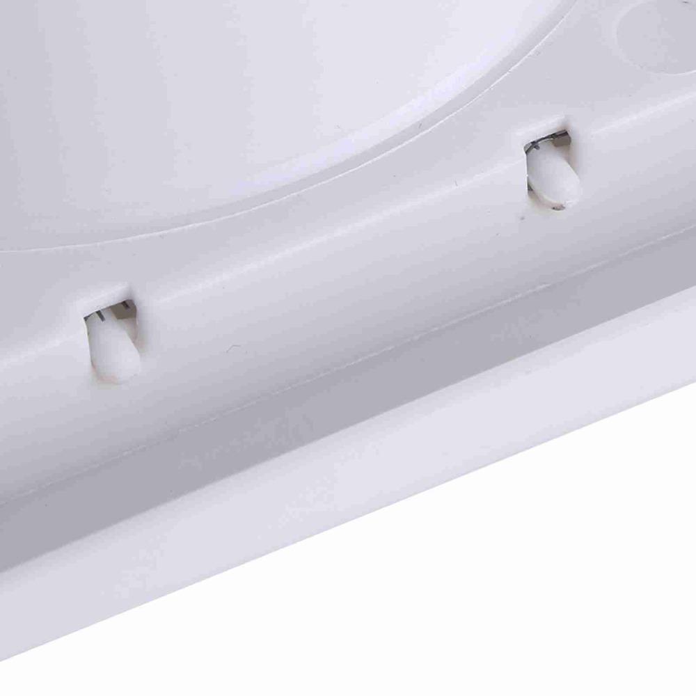 Plastic Exhaust Vent Cover With Net White Dryer Outlet Cover 4 Screws Included 3 Flaps Ventilation Grill House Outside