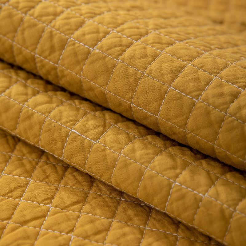 Cotton Sofa Cushion for All Seasons, Non-slip Fabric Seat Cushion, Simple Sofa Cover, Backrest Cover, Full Cloth Cover