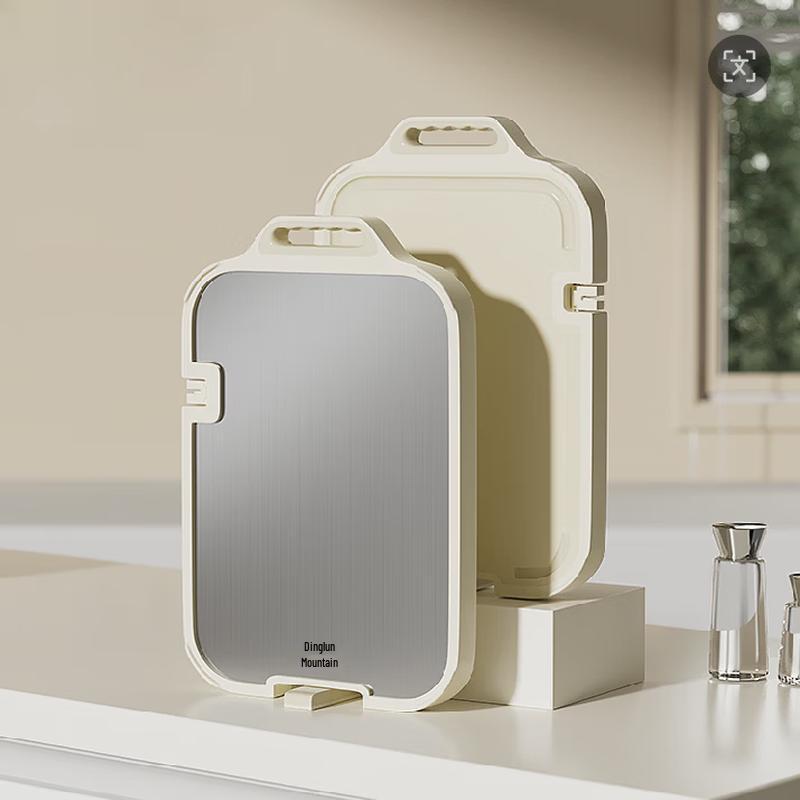 Velosan Antibacterial Stainless Steel Double-Sided Cutting Board