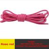 Wax Round Shoelaces for Boots and Dress Oxford Shoes Cotton Waterproof ShoeLaces Solid Polyester Rope Tie Long  80/100/120/140cm