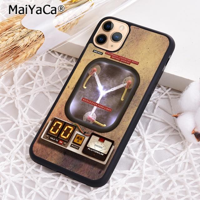 Back To the Future Movie Phone Case For iPhone 17 Air 16 Pro Max 15 14 Plus 12 13 Shell Cover Coque