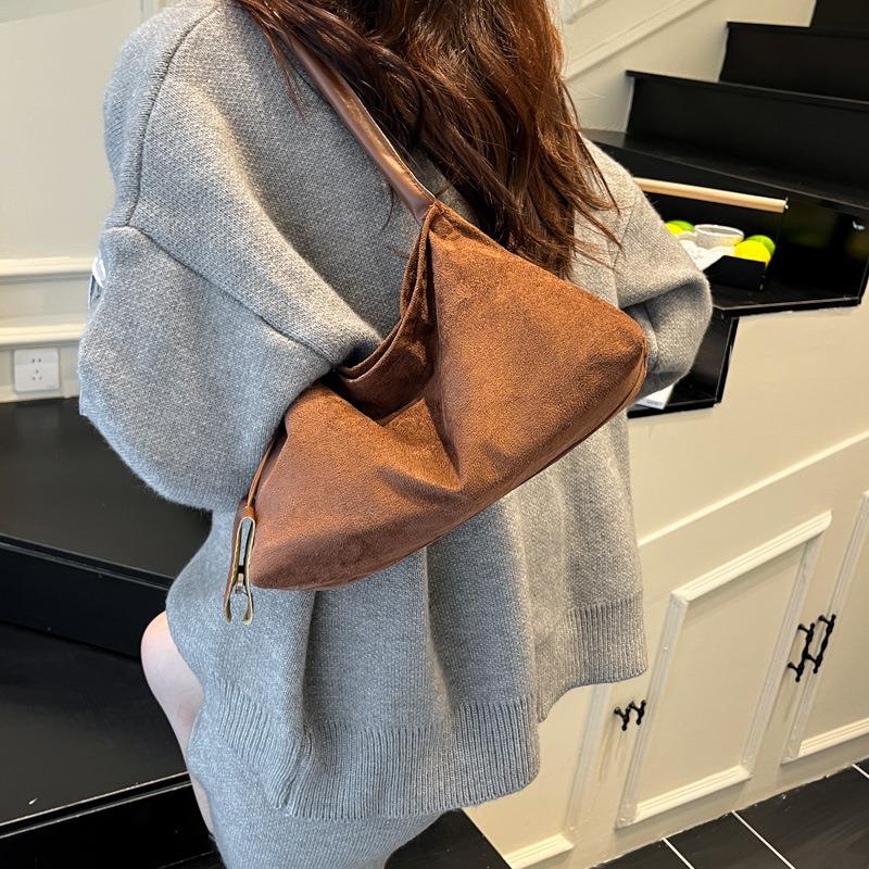 Niche Design Underarm Bag Simple Trendy Shoulder Matte Fashion Mother and Child Bag Versatile Handbag