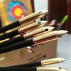 6/12/18Pcs Arrowheads Whistle Point Tips Hunting Archery Copper-Iron Broadhead Loud Whistling for Outdoor Shooting Accessory 5