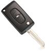 2 Buttons Remote Car Key Shell Case For Peugeot 4007 Et 4008 Citroen C-Crosser C4 Aircross Fob Mit-11R Blade