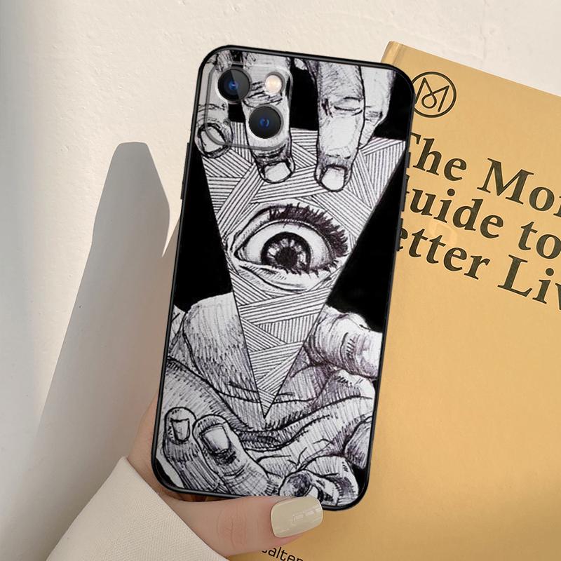 

Illuminati Eye Occult Pyramid Phone Case For iPhone 17 16 15 14 13 11 12 Pro Max mini XR 16e 15 16 Plus 17 Air Full Cover iPhone 13 mini