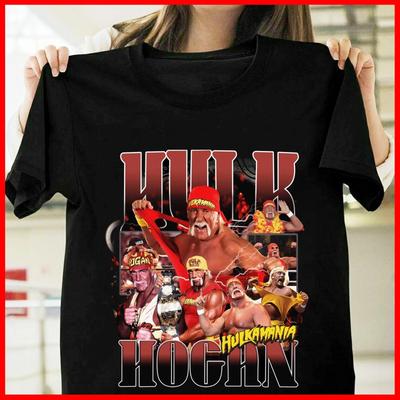 Fastship Hulk Hogan R.i.p. Hulkamania Wrestling T Shirt Hulk Hogan 2025 Shirt Unisex T-Shirt