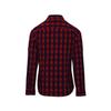 Premier Womens/Ladies Mulligan Checked Long-Sleeved Shirt