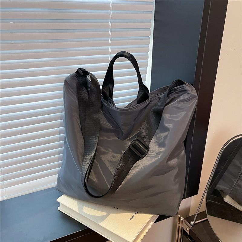 2025 Summer New Cloth Bag Commute To Work Large Capacity Fashion Leisure Trend Shoulder Bag Lazy Wind Tote Bag