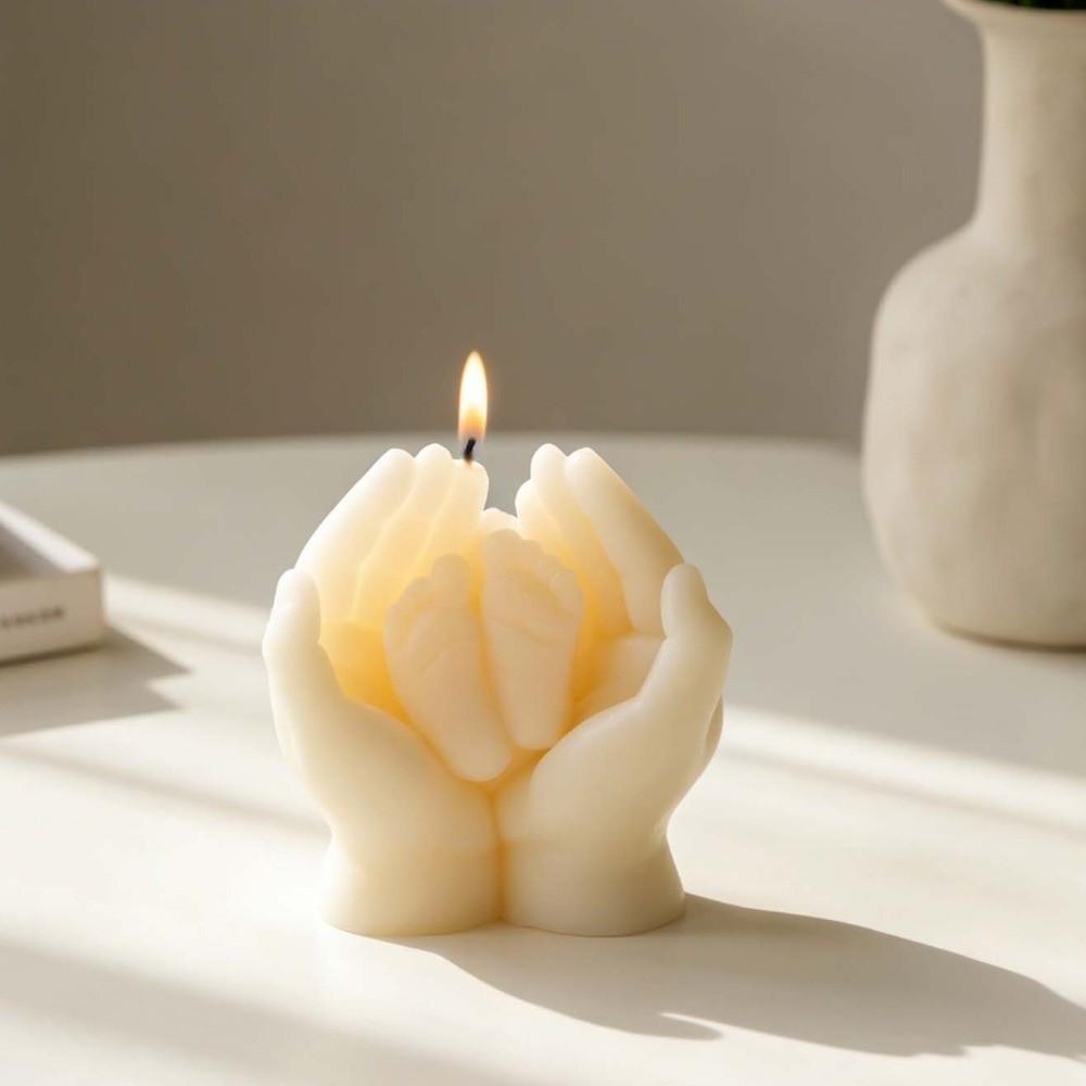 Decorative Silicone Candle Mold DIY Craft Gypsum Ornament Mold Plaster Mold  Gift Making