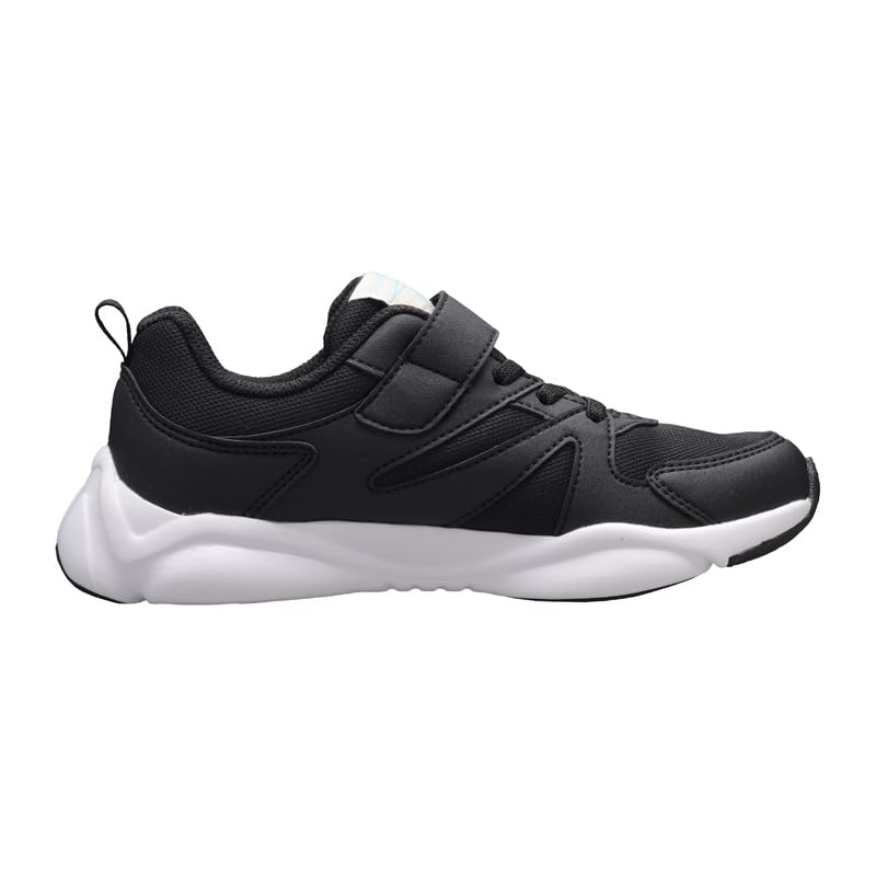 Shunsoku Athletic SJJ Cm Sneakers, Shoes, Kids, Boys, Lightweight, 16-25cm, 2E, 1750, Black, 25.0
