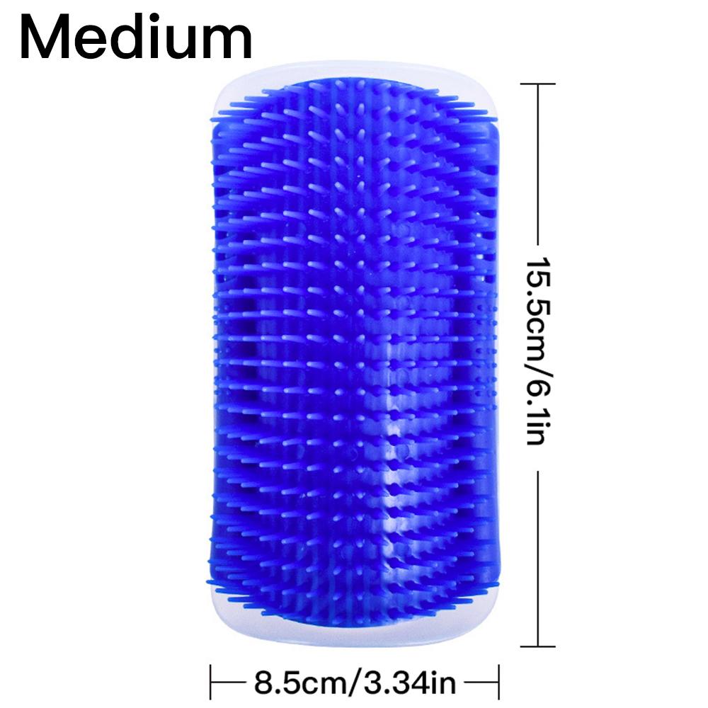 Pet Hair Removal Massage Comb Pet Comb Removable Cat Corner Scratching Rubbing Brush Pet Grooming Cleaning Supplies