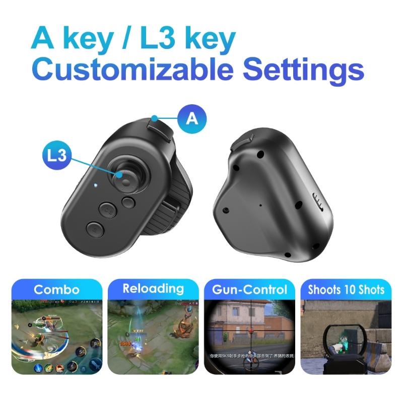 Type-C Mobile Game Controller for IOS Android Phone Wireless Joystick, Plug and Plays E-Sports Gamepad