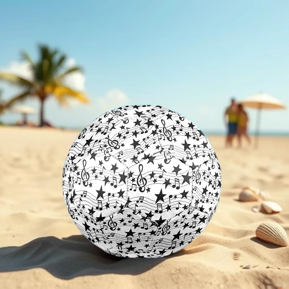 1PC Music Stars Harmony Soccer Ball Size 5 Football Machine Sewn Indoor/Outdoor Universal Football W59