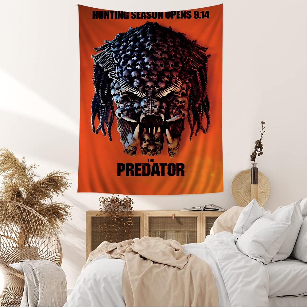 The Predator Printed Large Wall Tapestry Indian Buddha Wall Decoration Witchcraft Bohemian Hippie Wall Art Decor