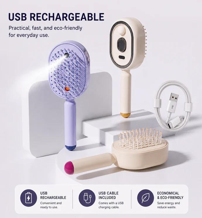 Entwirrungs- & Anti-Frizz-Bürste