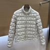 Down light and thin down jacket women's short stand-up collar new warm jacket slim and thin fashion puff jacket