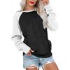 Women's Casual Long Sleeve Loose Fit Sweatshirt for Everyday Wear