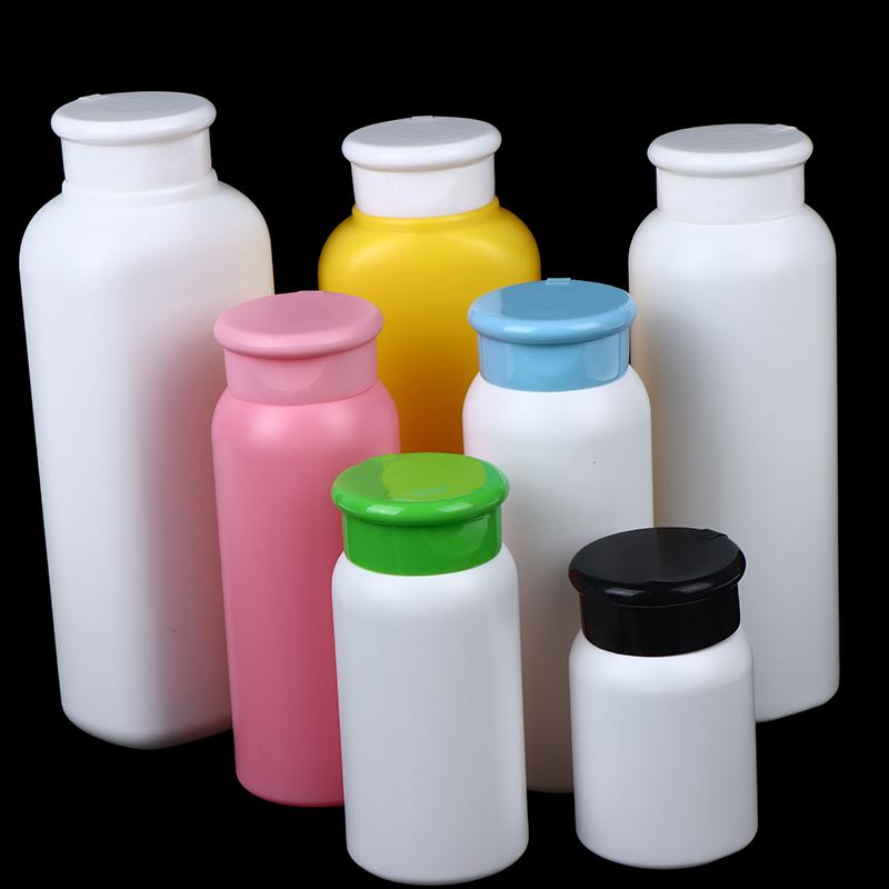 1Pcs 30/50/100/150/200/250/300G Talcum Powder Bottle Refillable Cosmetic Powder Dispenser Plastic Powder Container Empty Bottles