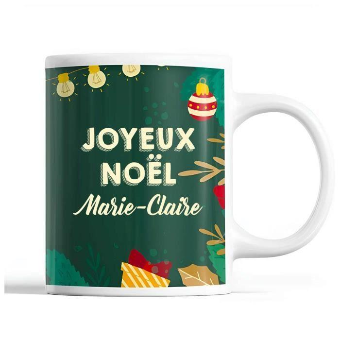 Mug - Marie-Claire - Christmas - Ceramic - Double-sided Print - 325 Ml