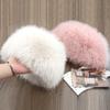 Sale Fur Hat Women Warm Snow Ski Cap Female Faux Fox Fur Thick Warm Winter Hat Lady Windproof Russian Hat Ear Warmer Bonnet
