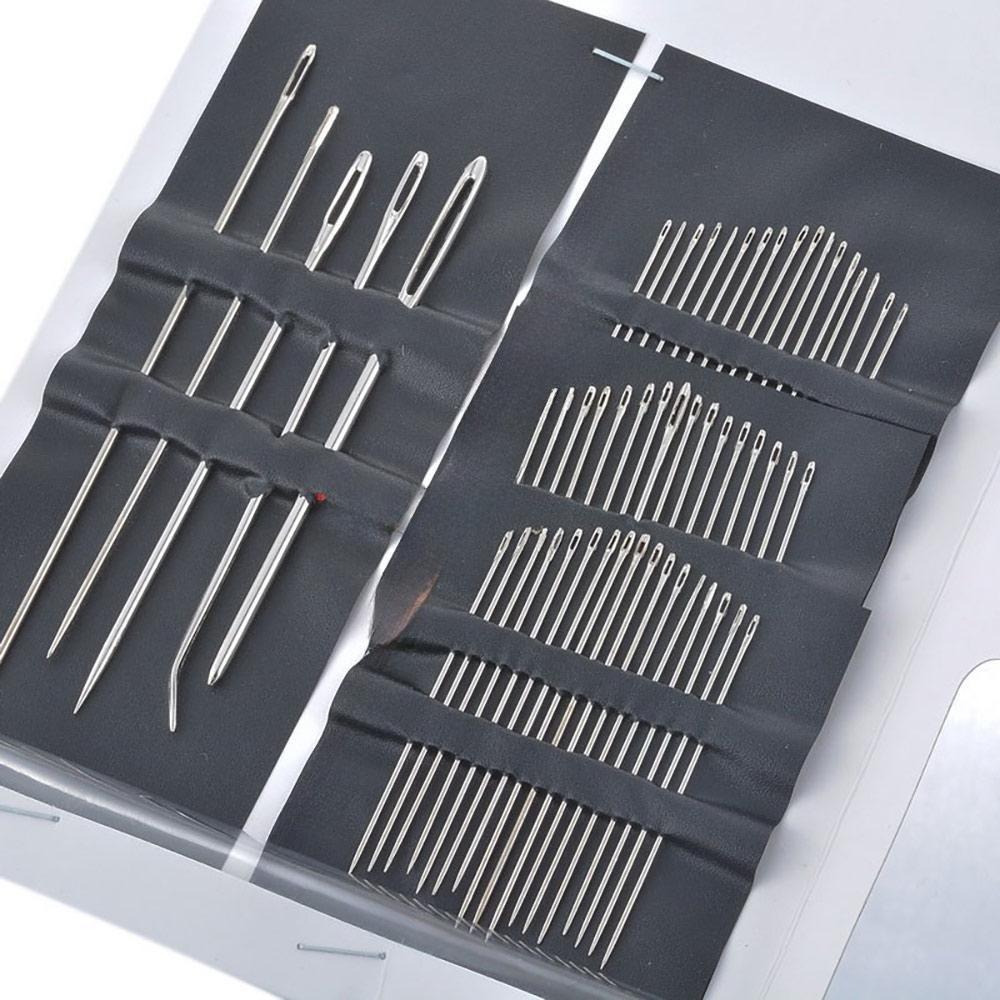 55Pcs/set Sewing Needless Set  Stainless Steel Sewing Needles for Leather Sewing Pins