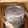 Adneny Stainless Steel 3-Tier Steamer Pot