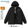 Jeanswest Men's Winter Fleece-Lined Hooded Padded Jacket