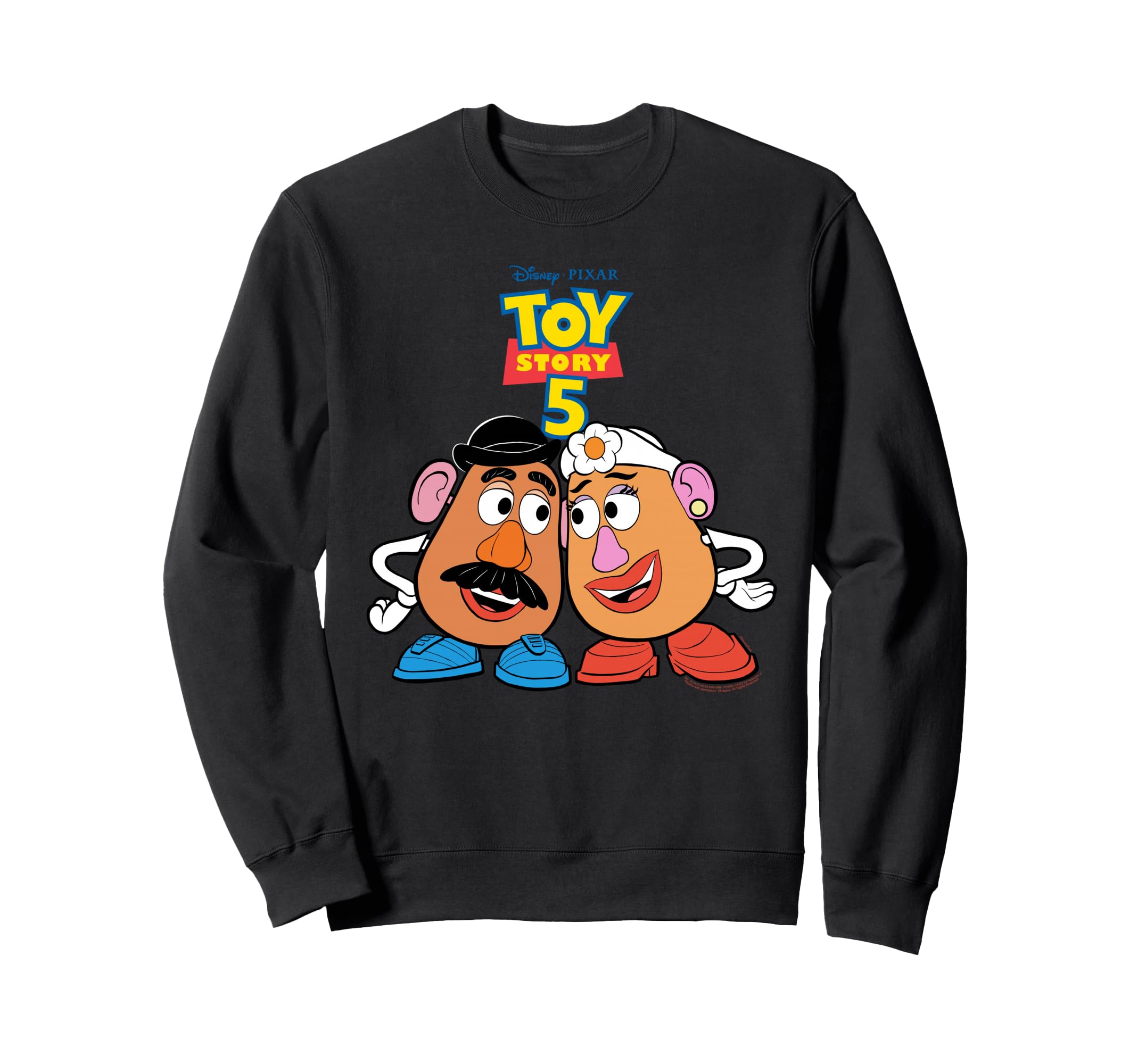 Disney Pixar Toy Story 5 Mr. & Mrs. Potato Head Big Pose Sweatshirt