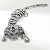 Women Men Exaggerated Tiger Brooch, Large Luxury Rhinestone Animal Pin Jewelry