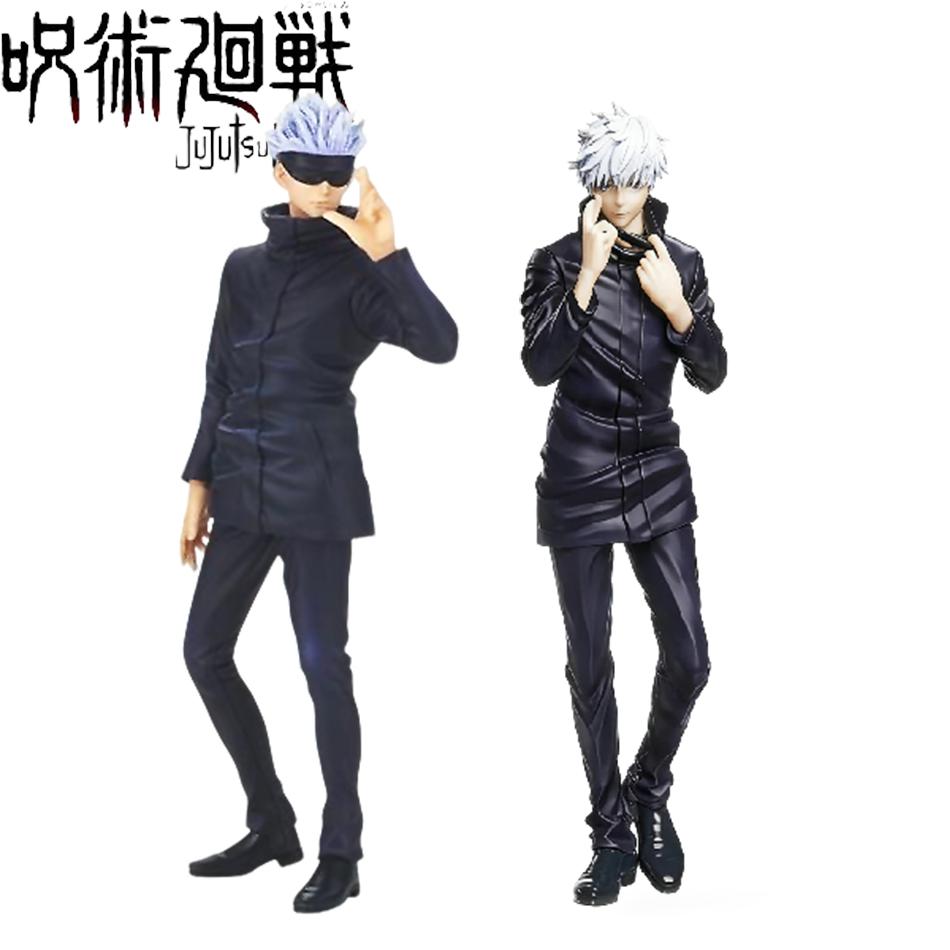 2 Kinds 18cm Japanese Anime Jujutsu Kaisen Figure Gojo Satoru Action Figure PVC Model Toys Collectible Statue Kids Gift