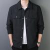Autumn Lapel Jacket Men's Middle-aged Business Casual Middle-aged Youth Trend Fashion Coat
