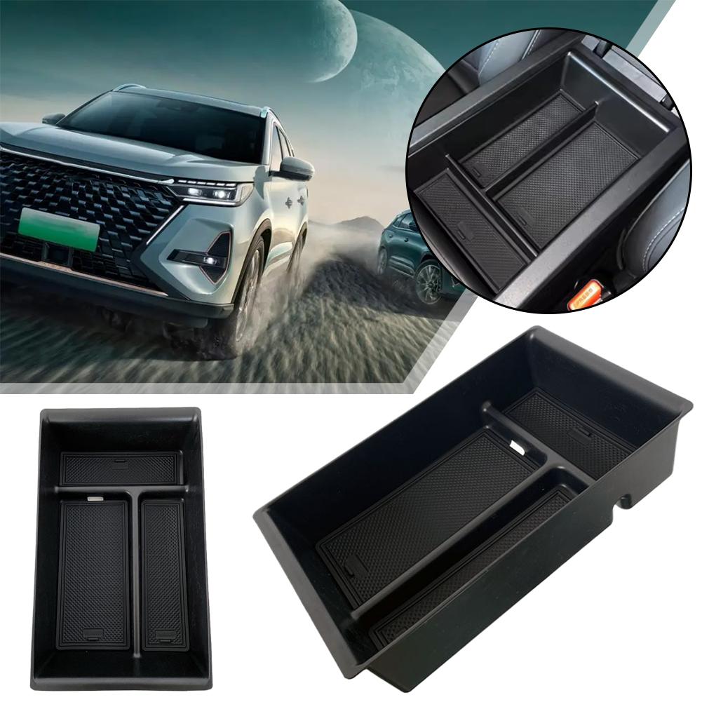 Úložný box loketní opěrky Pro Chery Tiggo 8 Pro Max 2022-2024 Box Přihrádka Příslušenství Organizér do auta W4G7