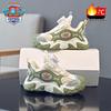 2025 Paw Patrol Boys' Shoes: New Chinese Style with Rotary Button, Two-Layer Cotton, Plus Velvet, Autumn/Winter Collection
