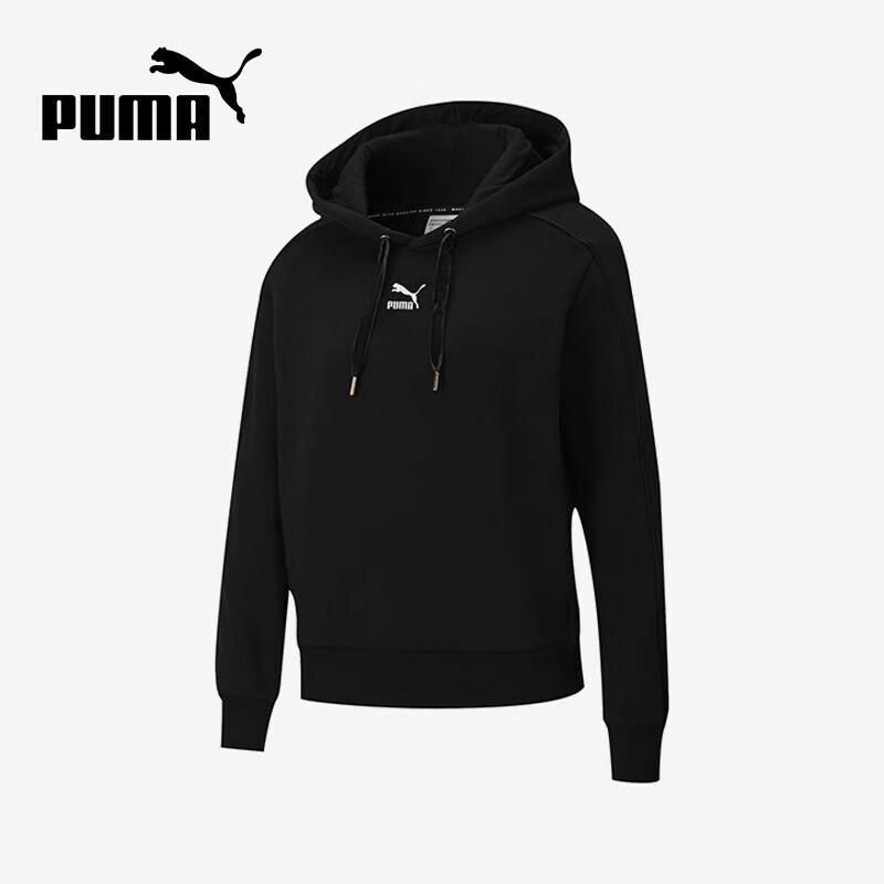 PUMA Women s Hooded Knit Pullover Sweatshirt L