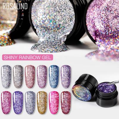 Rosalind Uv Nail Gel Polish Neon Rainbow Hybrid Varnish Platinum