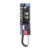 Takagi Safety Cord Black 0.5kg Tool Fall Prevention Lost Prevention Safety Measure Strap Spiral Cord Curl Cord Wire Telescopic Nasucan