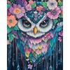 CHENISTORY Paint By Number Animal Drawing On Canvas Gift DIY Pictures By Numbers Owl Kits Hand Painted Painting Art Home Decor