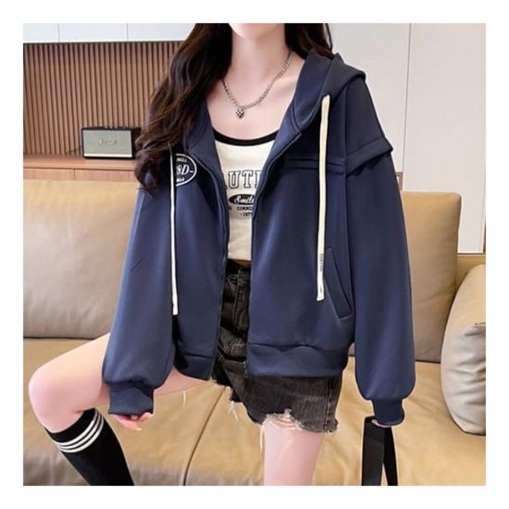 Navava Casual Long Sleeve Pocket Hoodie Jacket Nc171