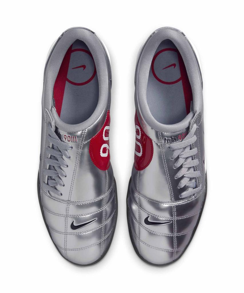 Nike Total 90 M - Metallic Silver:University Red:Black / Hj9351-002