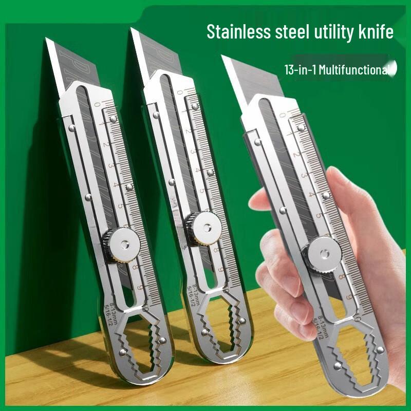 Zhaoran 304 Stainless Steel Desktop Utility Knife Stand