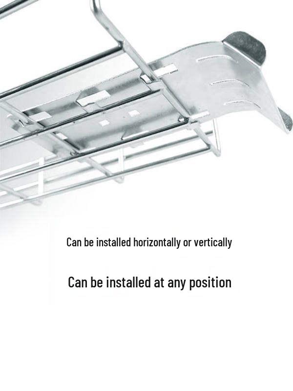 Galvanized Steel Outlet Board with Cutouts for Grid Cable Tray, Cabinet, and Wire Management