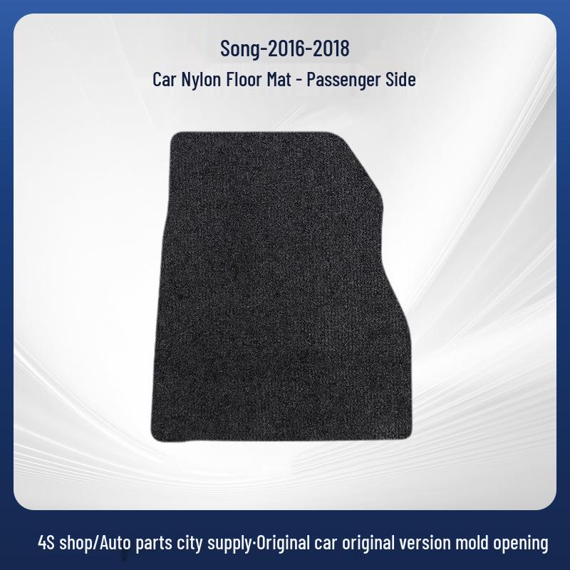 Removable Nylon Floor and Trunk Mats for BYD Song (2016-2018)