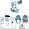 Magia Girl Puella Magi Madoka Magica Cosplay Costume With Wig For Anime Fans