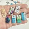 5/10/20pcsMini Mobile Phone Model.Simulation Move Phone.Miniature Mobile Phone Ornament.Mobile Phone Ornament Model.Doll House Phone Accessories