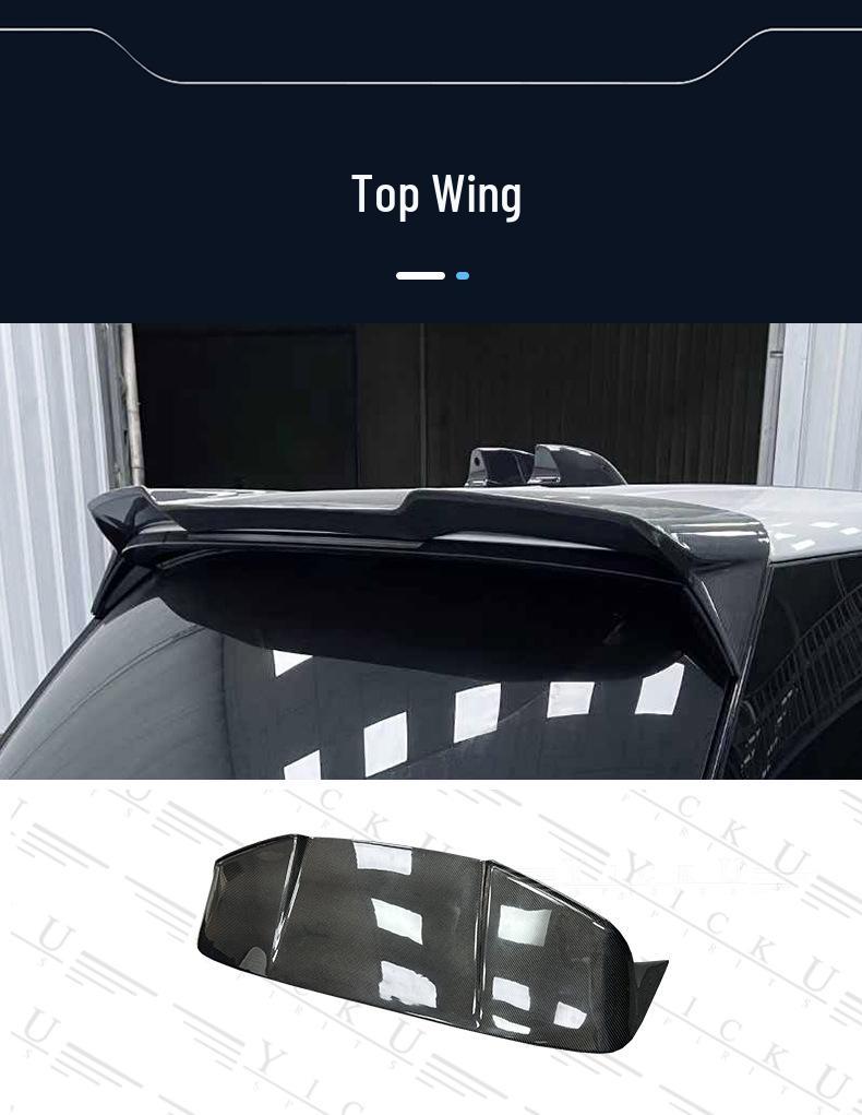 MS Style Carbon Fiber Body Kit for New Land Rover Range Rover: Front Lip, Rear Lip, Fender Flares, Side Skirts, Tail Spoiler, and Wind Deflectors