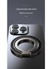 MagSafe Carbon Fiber Folding Magnetic Ring Phone Stand, 360° Rotating Alloy, Multi-functional and Universal.
