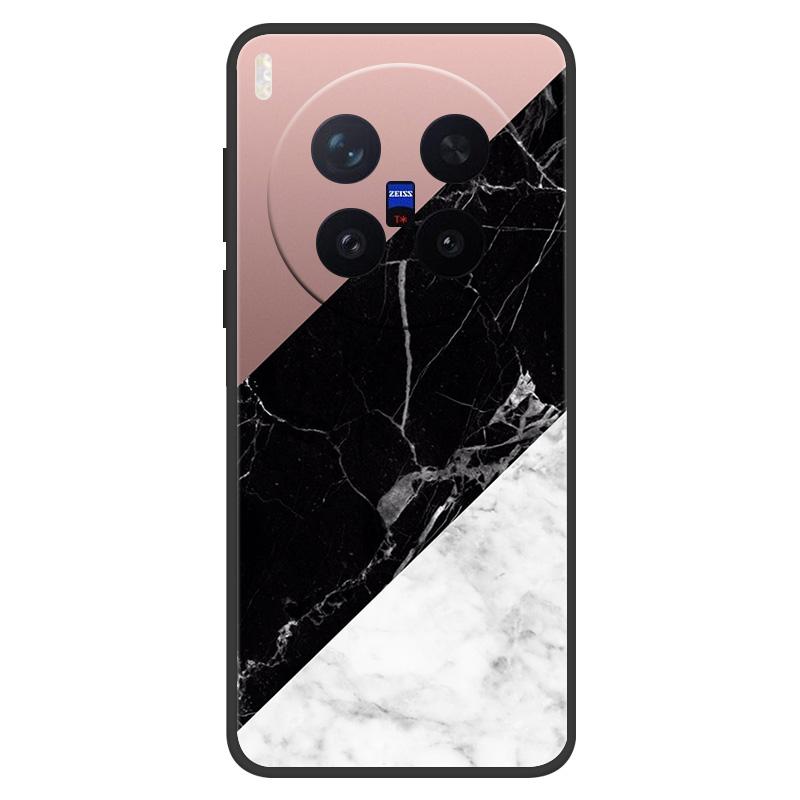 For VIVO X300 Pro Case Marble Painted Soft Matte Silicone Back Cover For Vivo X300 Full Protective Phone Shell X 300 X300 PRO
