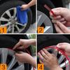 Rims Trim Wheel Protection Strips for Curb Rash and Wheel Scratch Prevention Wheel Decoration Car Styling